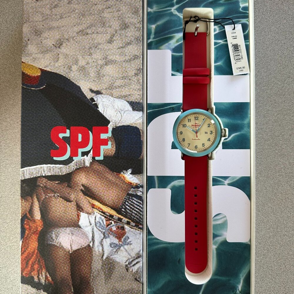 Shinola Detrola "SPF" watch